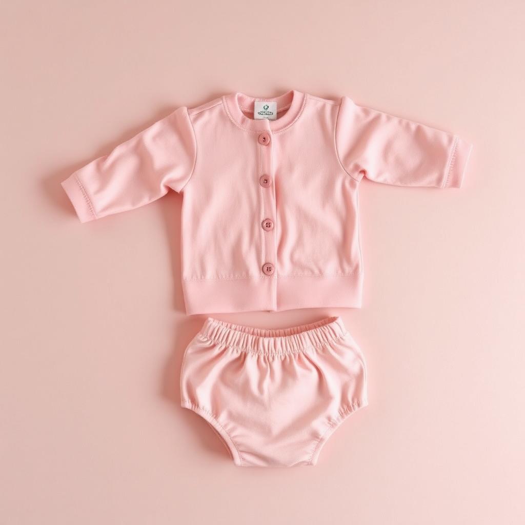Baby Pink Clothing Set