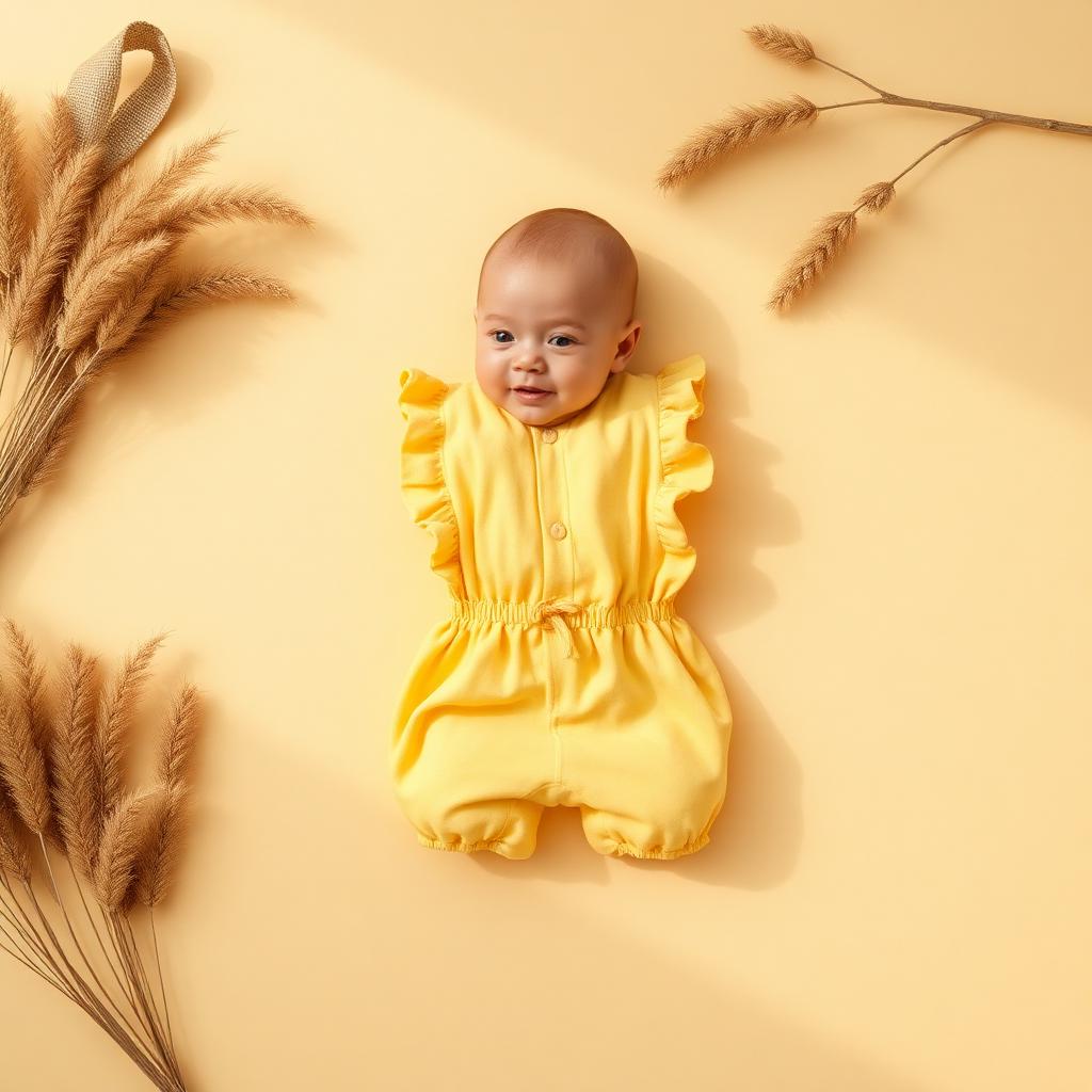 Baby Yellow Romper