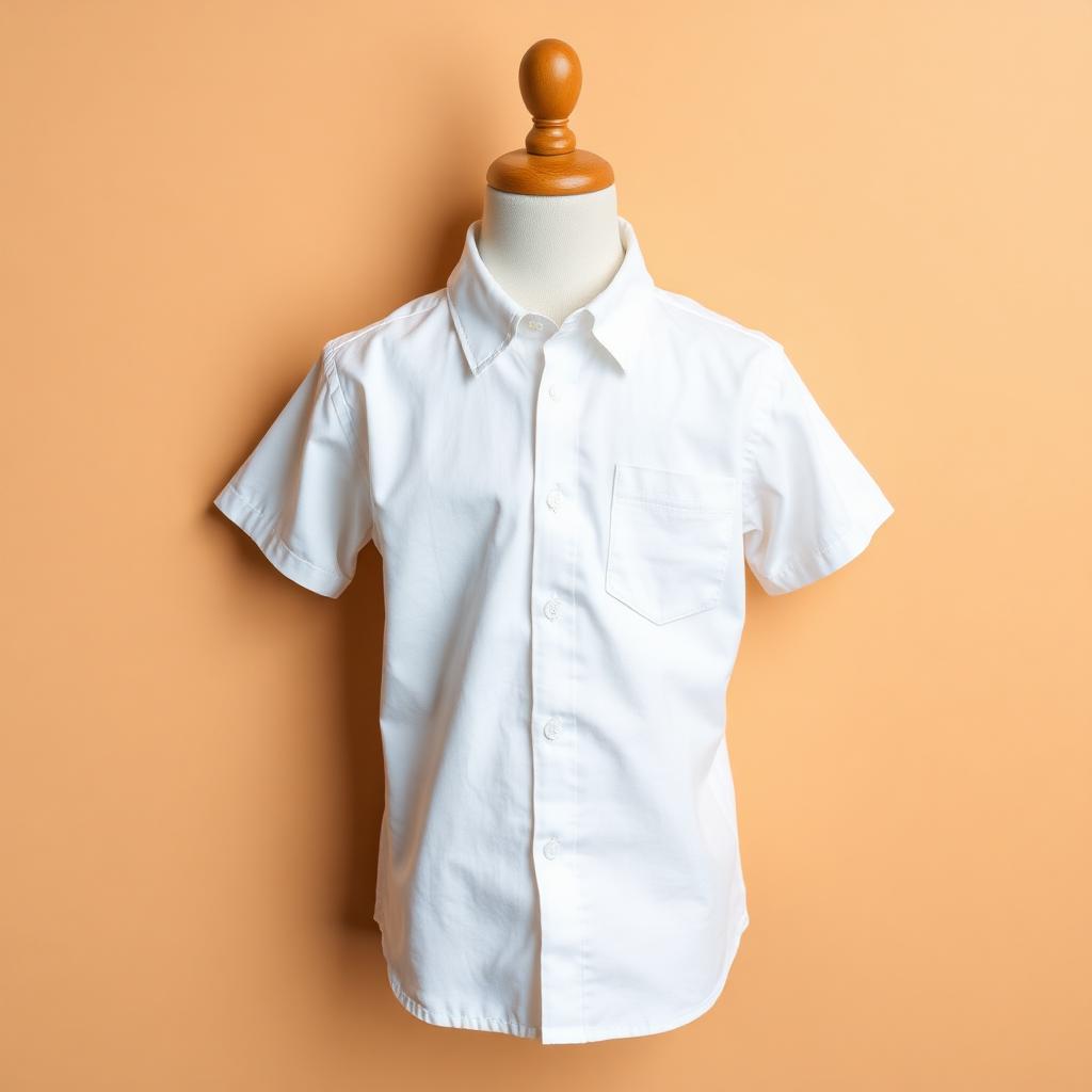 Boys White Casual Shirt