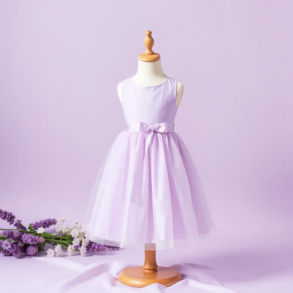 Girls Lavender Dress