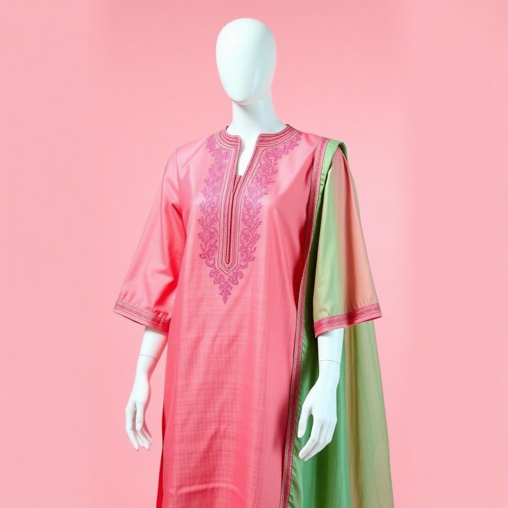 Women Rose Embroidered Kurti